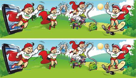 10 erreurs se trouvent dans les images, saurez-vous les trouver ?